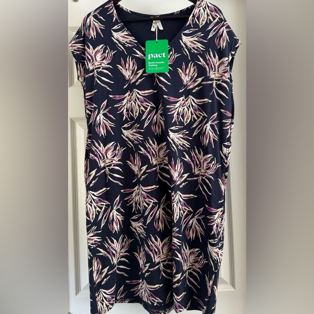 NWT PACT Floral Maternity Dress